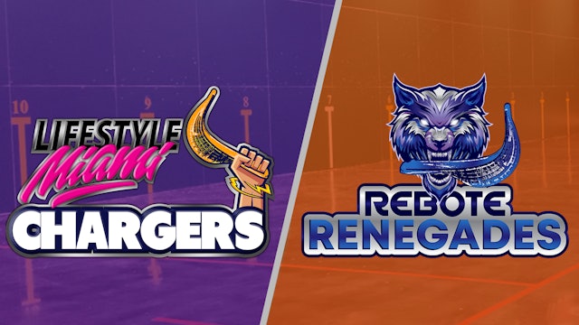 Chargers vs. Renegades (Monday 04.10)