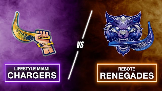 CHARGERS vs. RENEGADES - FALL 23 OPEN...