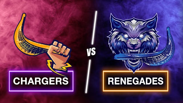 CHARGERS vs. RENEGADES - BATTLE COURT...