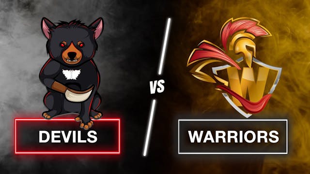 DEVILS vs. WARRIORS