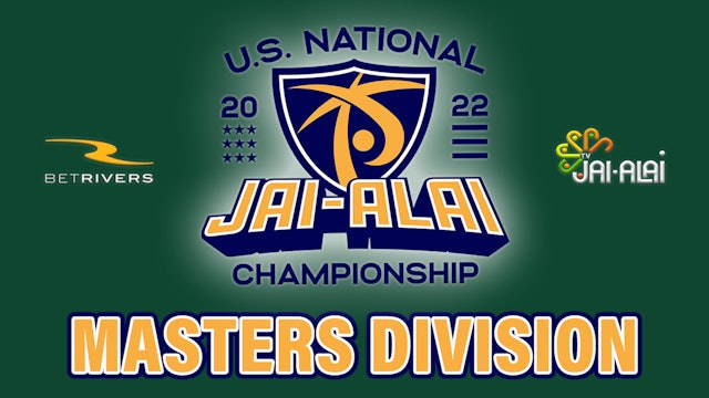 USNJAC - Masters Division Tournament - 8.19.22
