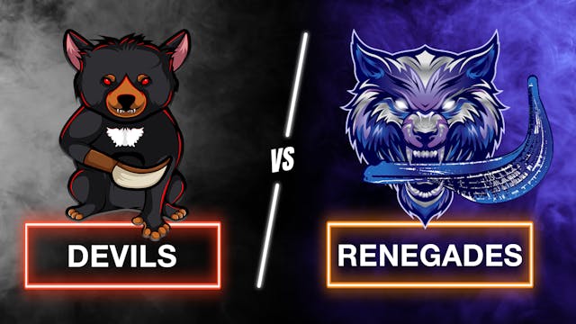 Devils vs. Renegades (Friday 10.25)