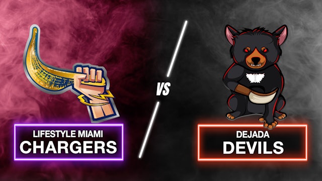 CHARGERS vs DEVILS (Tuesday 11.14)