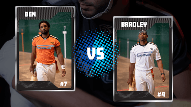 Sat, 10/23 - Match 1 - Ben vs. Bradley
