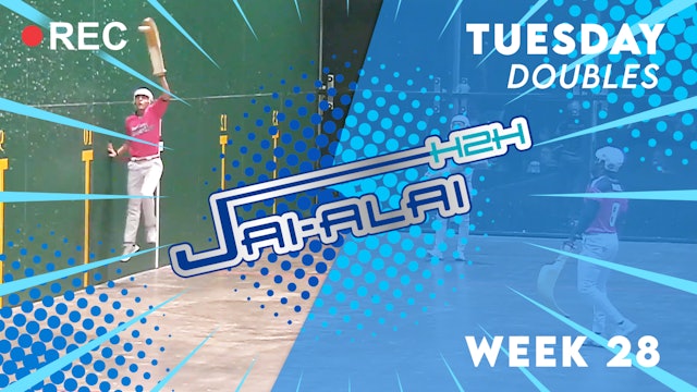 Jai-Alai H2H: Doubles (11.23) - Season Closer!