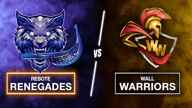 RENEGADES vs WARRIORS (Monday 11.13)