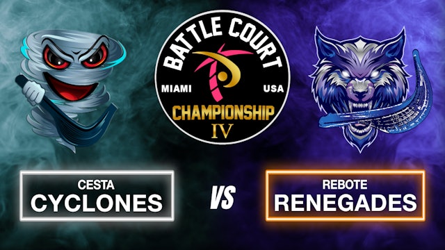 Fall 23 CHAMPIONSHIP - Cyclones vs. Renegades (Friday 12.15)