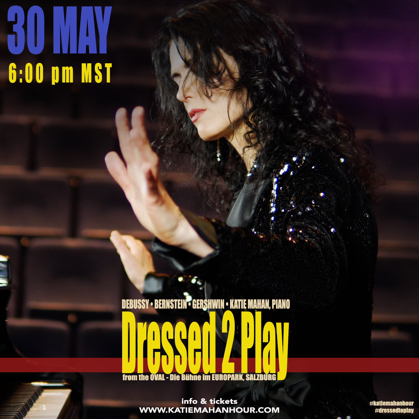 Dressed2Play Concert Poster (US)