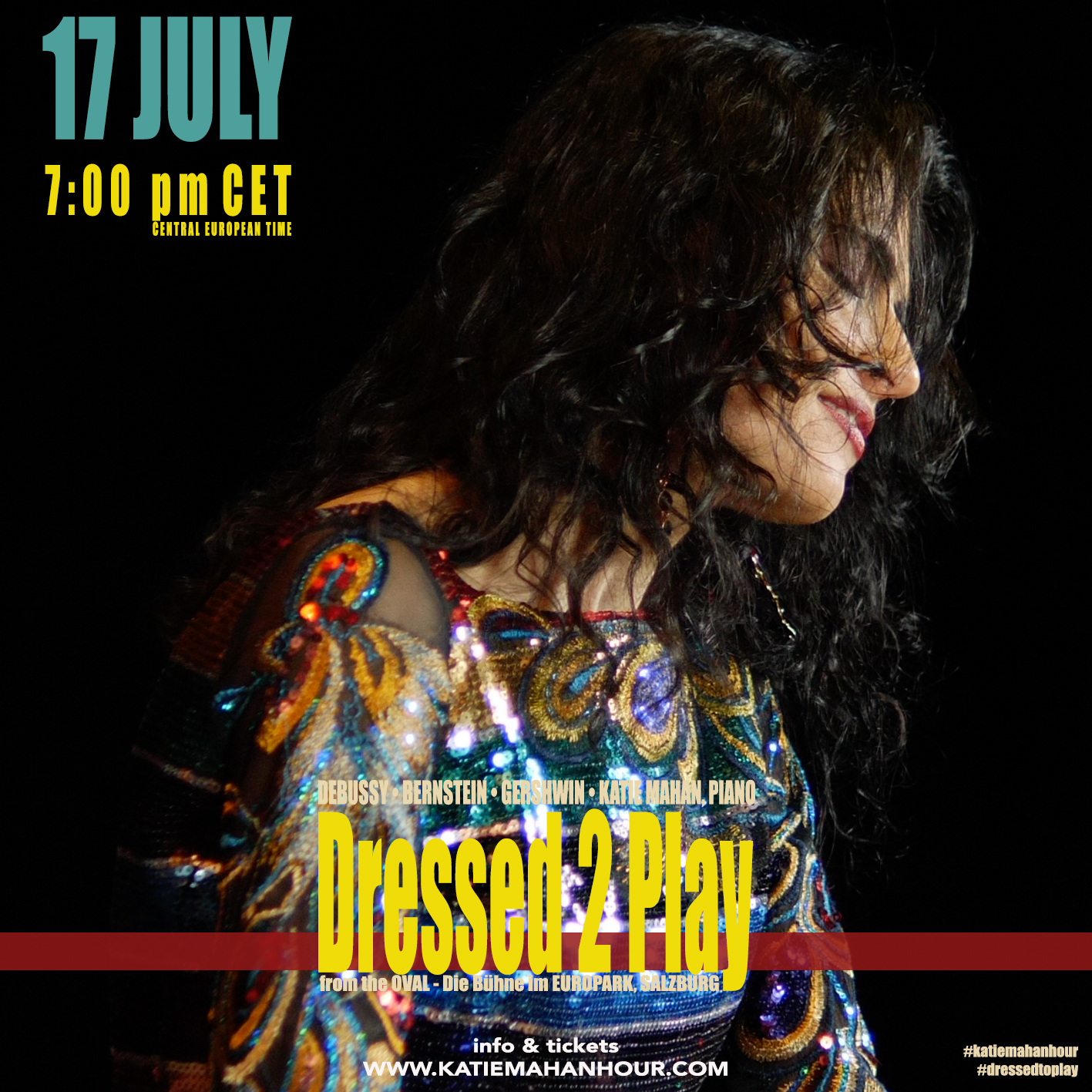 Dressed2Play Concert Poster (EU)