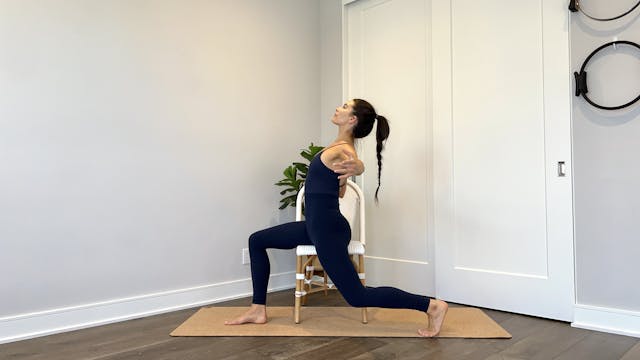 2. Seated Desk Stretches
