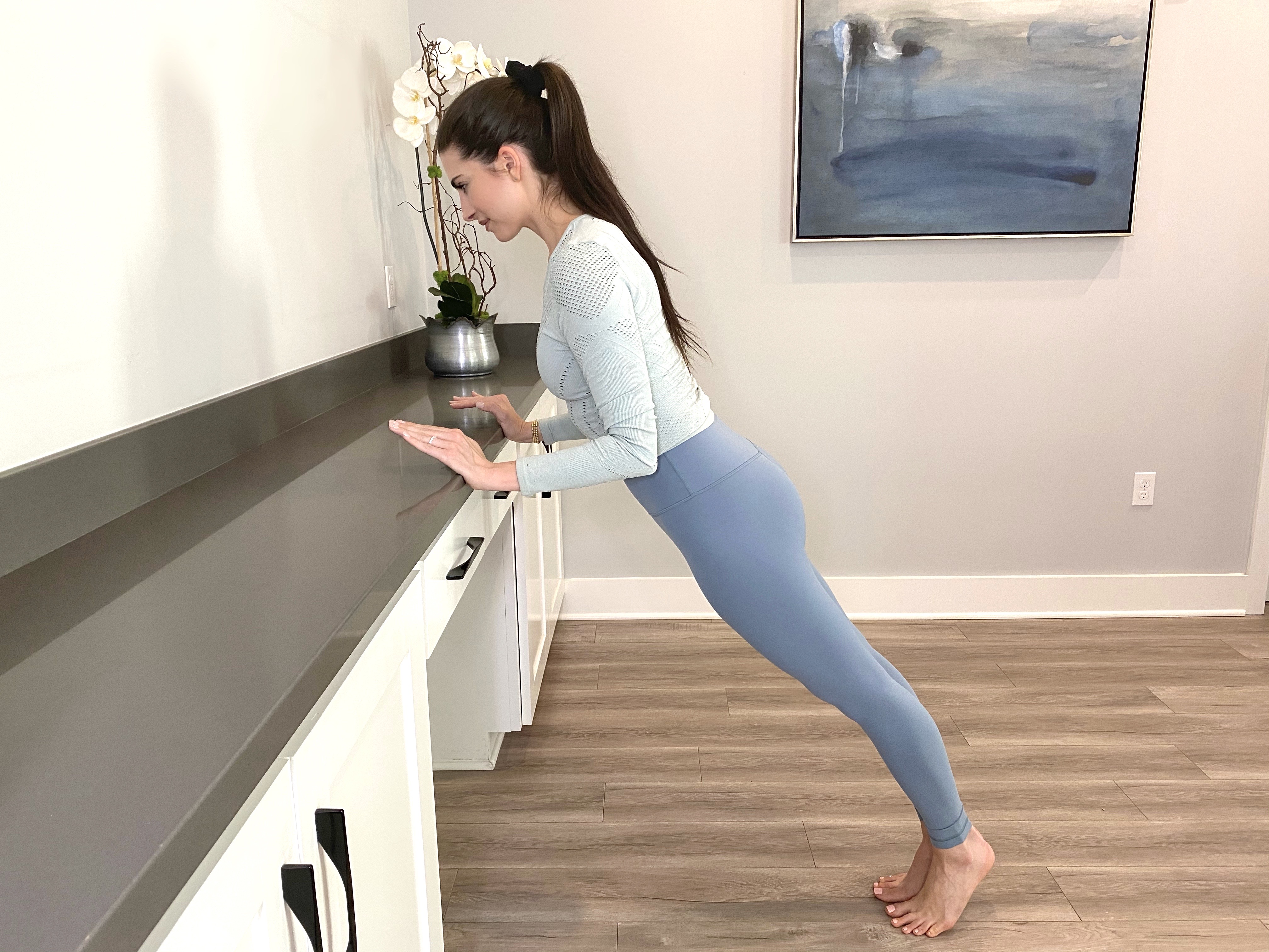 Standing Tricep Push Ups