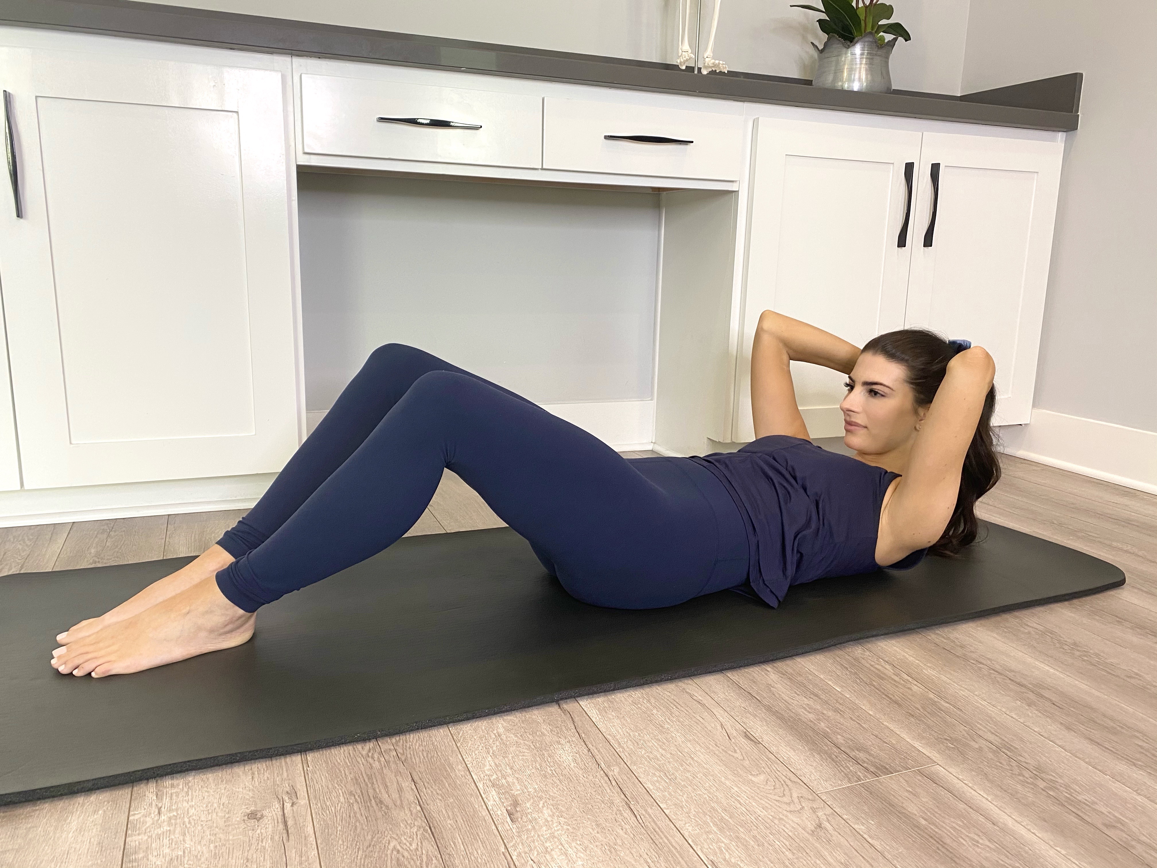 How Do I Crunch Without Stressing My Neck?