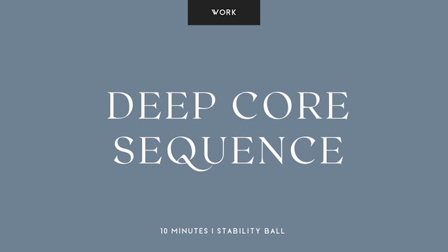 Deep Core Sequence