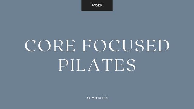 Core Focused Pilates 