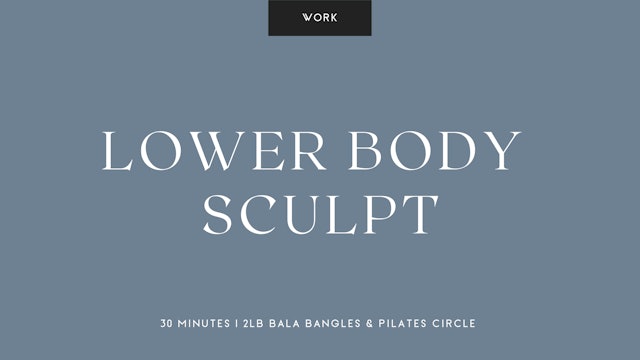 35-Min Lower Body Sculpt