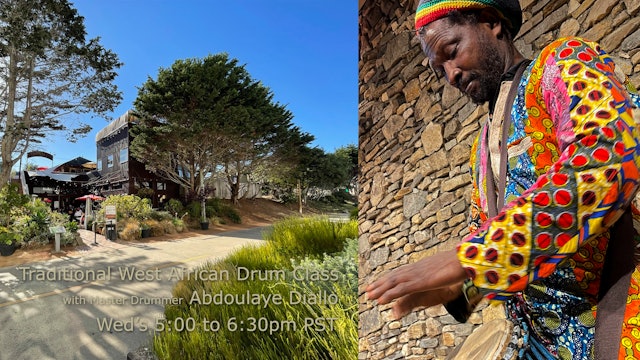 Ep1.Traditional West African Drum Class with Abdoulaye Diallo