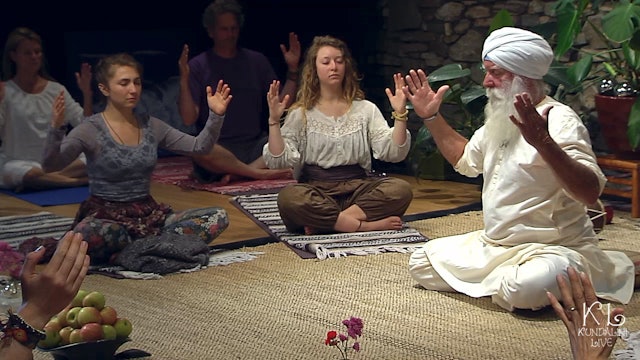 The Beginning of Meditation live yoga class from Kundalini Live
