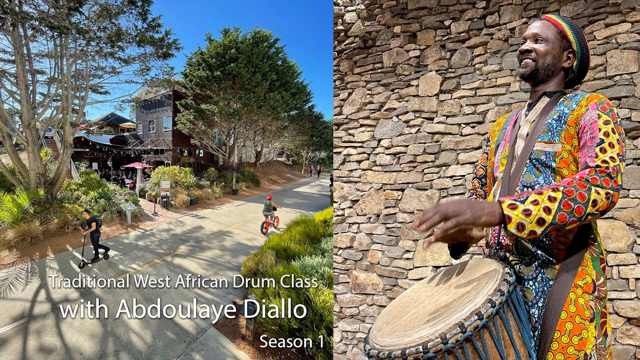 Traditional West African Drum Class with Abdoulaye Diallo