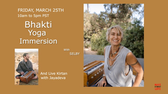Shakti Soul Retreat with Selby Pena 10am to 5pm PST