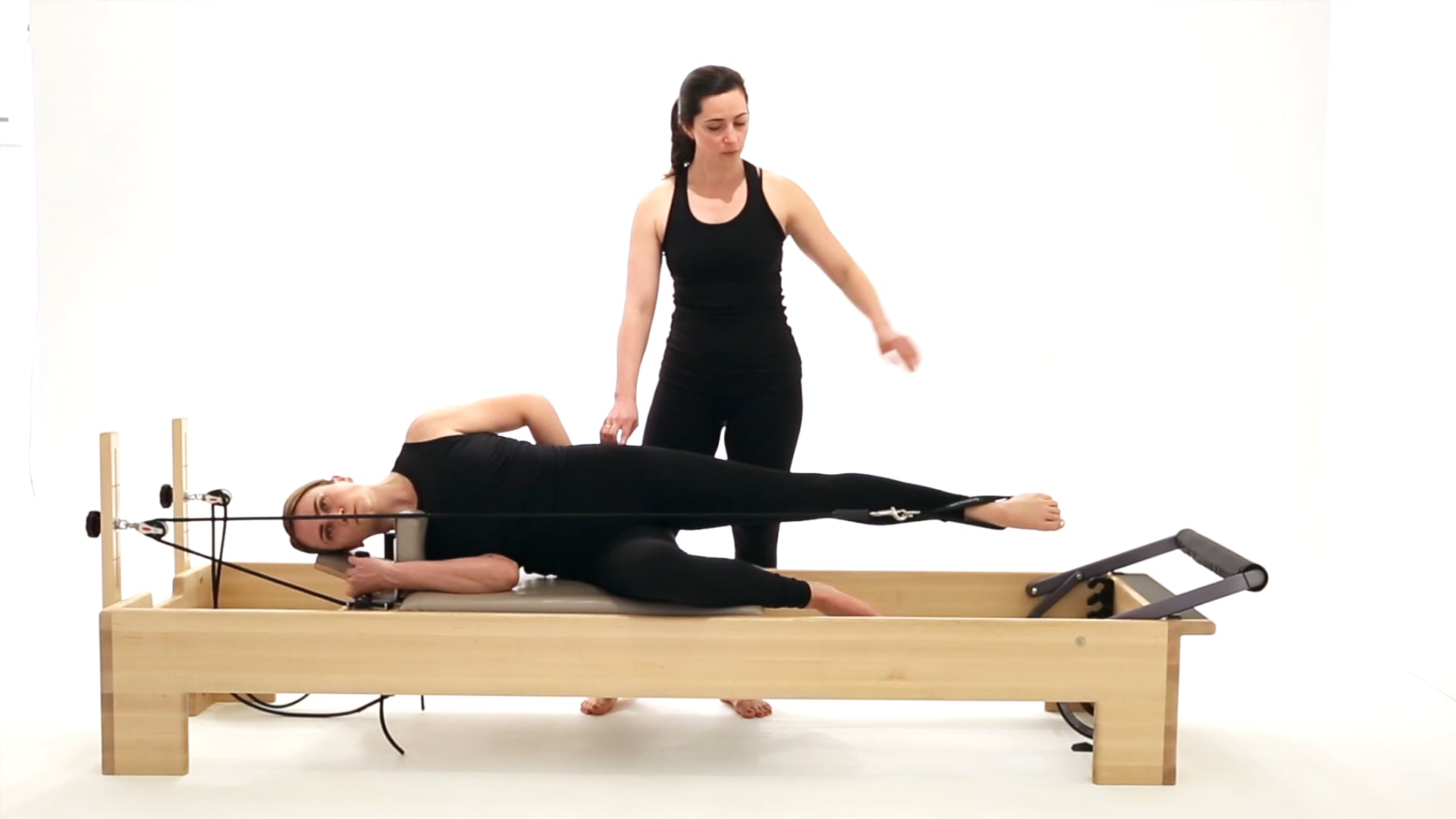 Sidelying Foot in Straps (Sidekick_Marching_Circle)