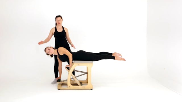 Single Arm Press + Split Petal Variat...