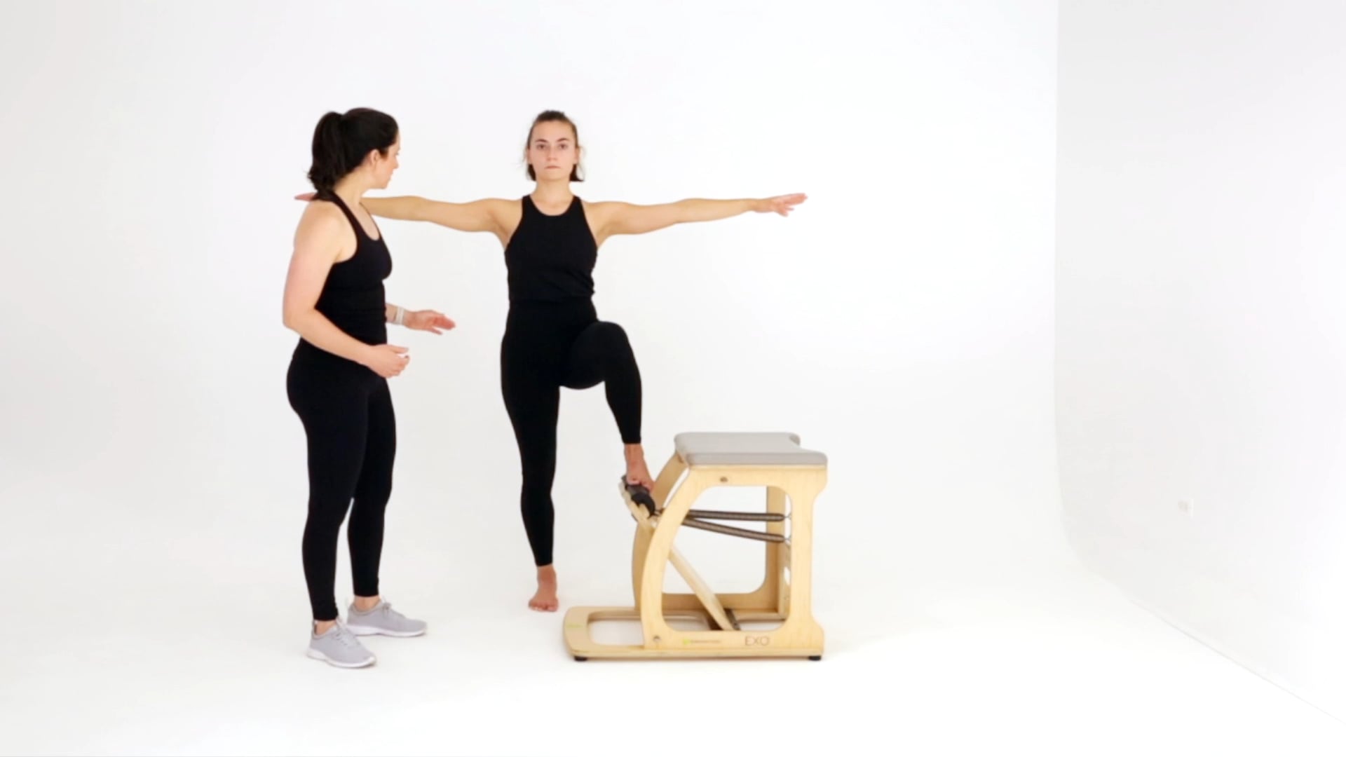 Standing Leg Pumps Side