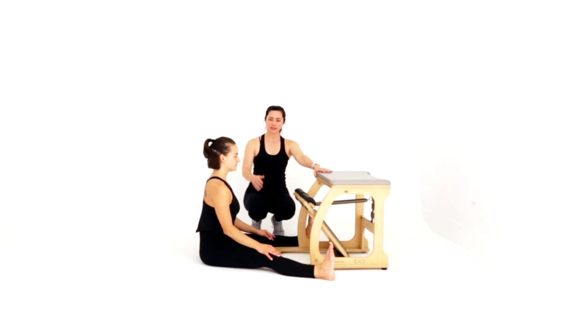 Chair (Bent Arm Spine Stretch)