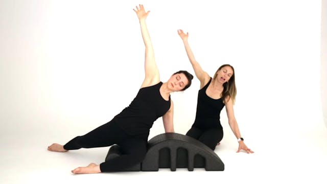 Seated 4th Hip Stretch (Seated, Rotat...