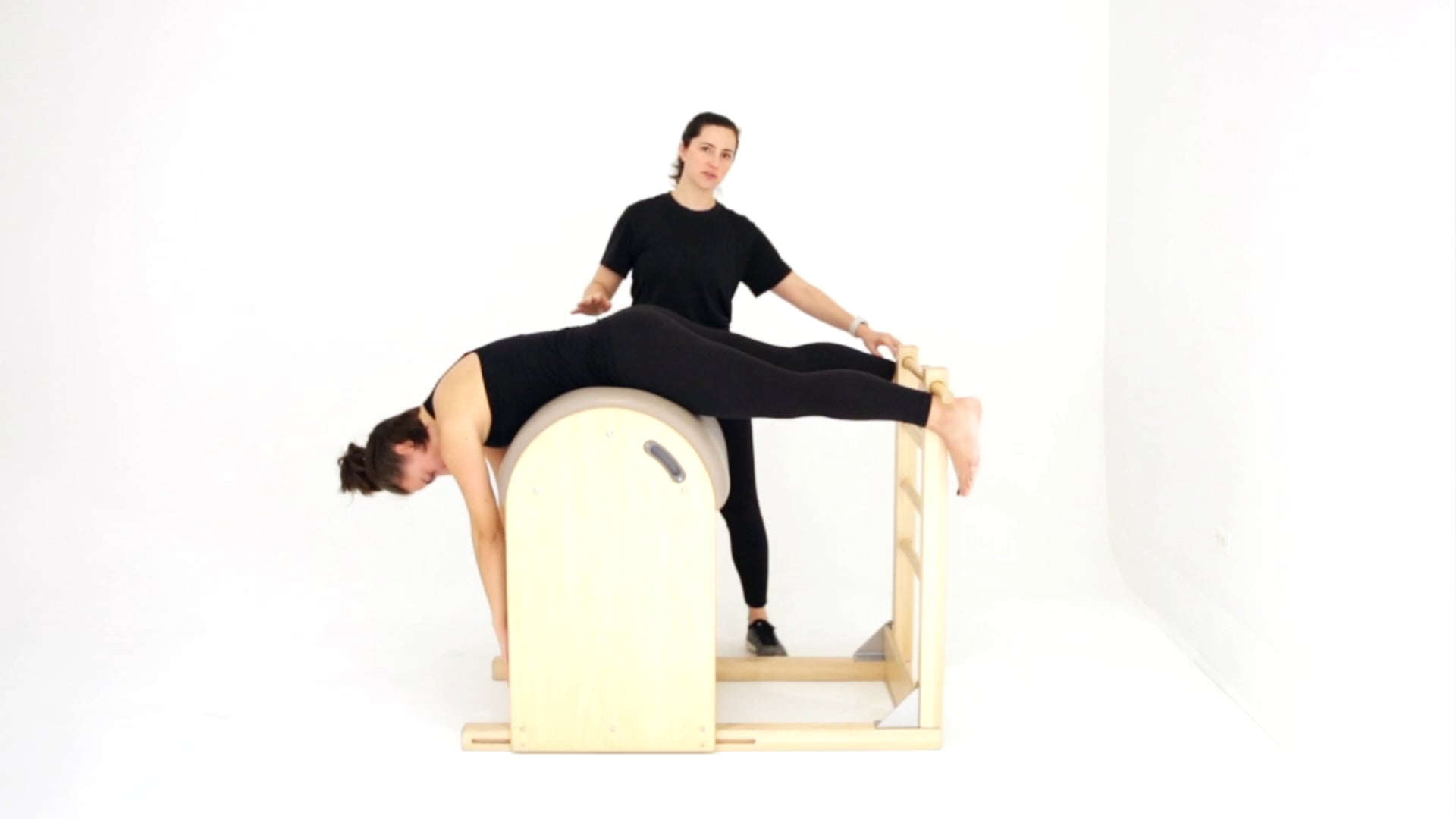 Feet On Ladder (Prone Extension + Roatation + Arm Reach)