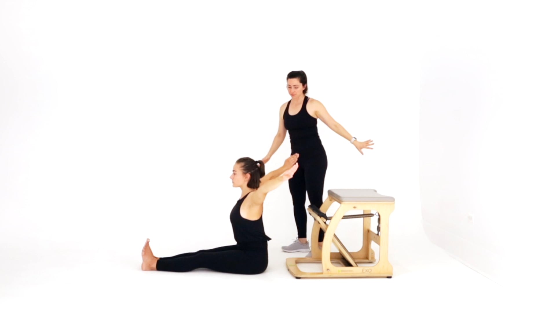 Chair (Seated Tricep Presses On Floor)