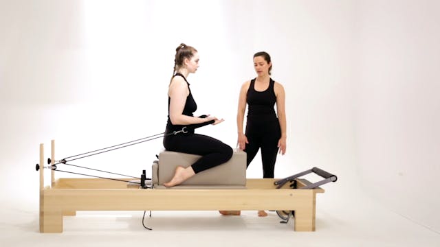 Long Box (Hamstring Pull) - Reformer - The Lab Pilates Training Video  Library