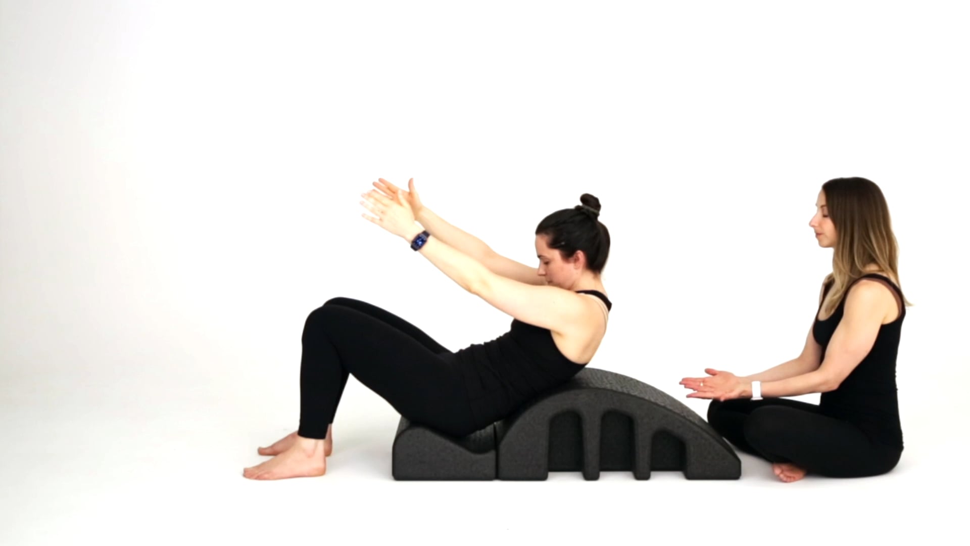 Forward Facing (Foward Contractions, Roll to Top of Arc)