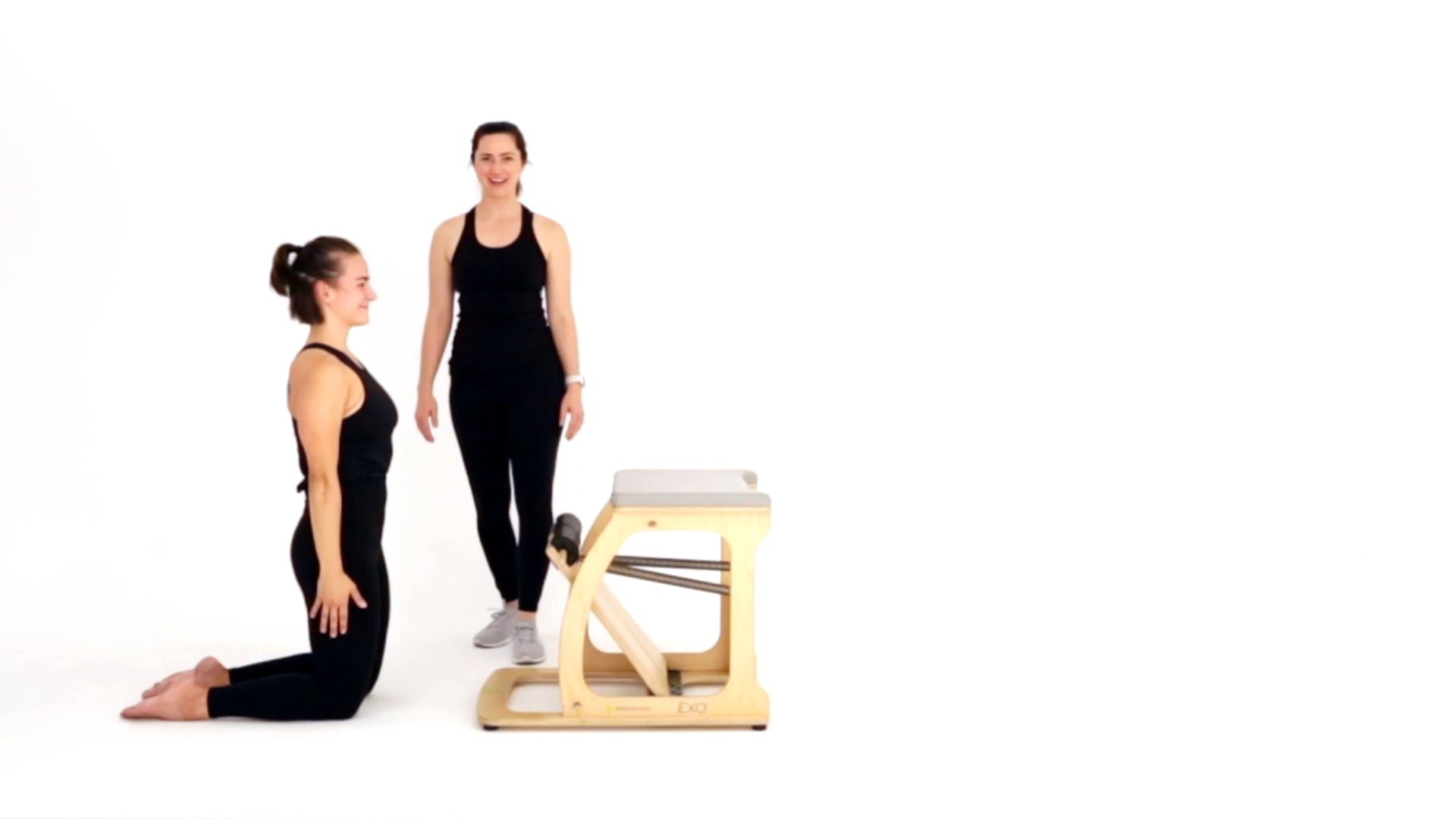 Kneeling Cat From Floor