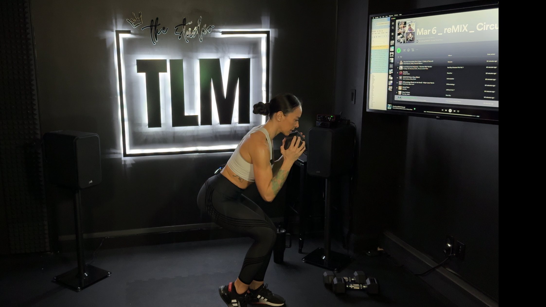 Lower Body LIFT: Circuit (DBs | 29 Min)