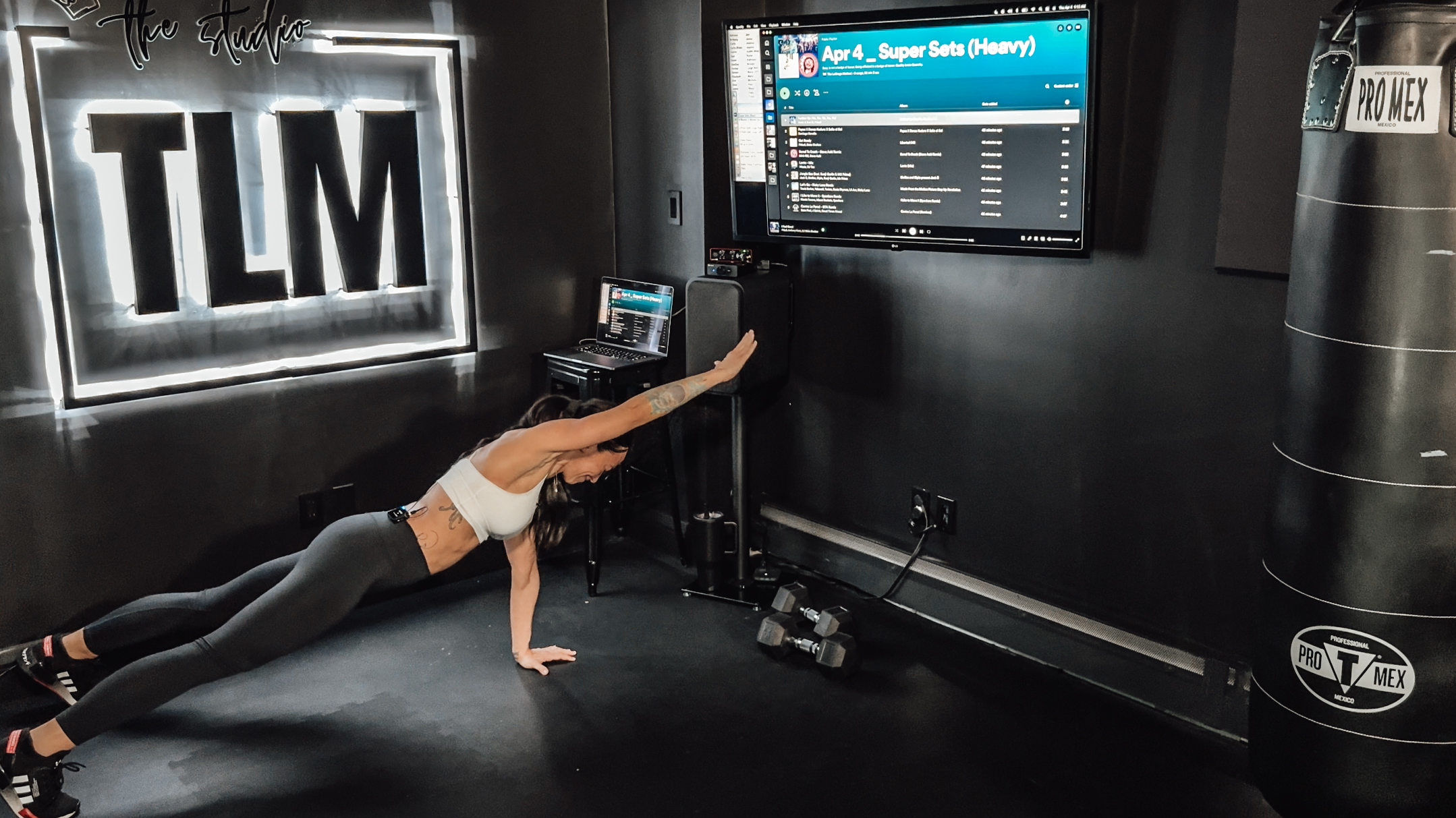 Full Body LIFT: Superset (DBs + Bands | 30 Min)