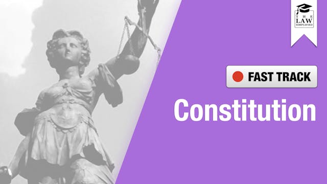 Fast Track | Public Law: Constitution