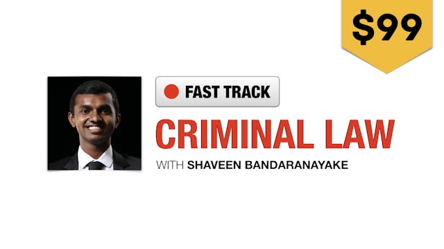 Fast Track | Criminal Law