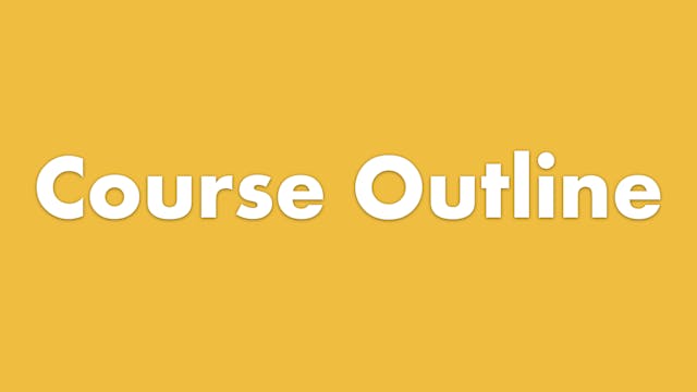 Jurisprudence - 01 - Course Outline