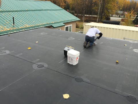 Low Slope Roof-EPDM Rubber