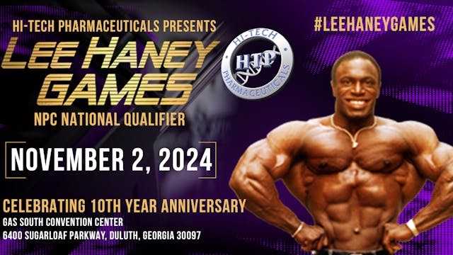 2024 Lee Haney Games: NPC Women's Prejudging and Finals