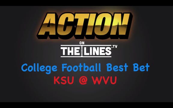 CFB: KSU vs WVU- Oct 1