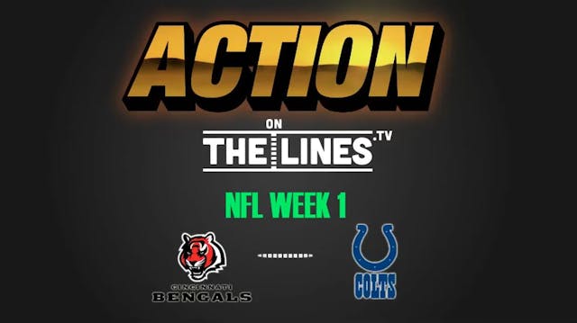 NFL- CINCY @ INDY- Sept 9