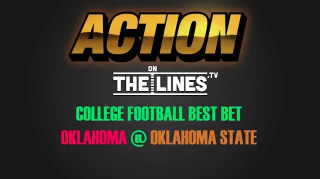 CFB- OKLA @ OSU- NOV 4