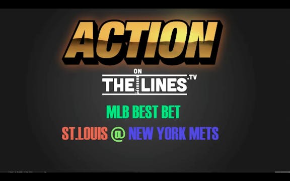 MLB- STL @ NYM- MAR 31
