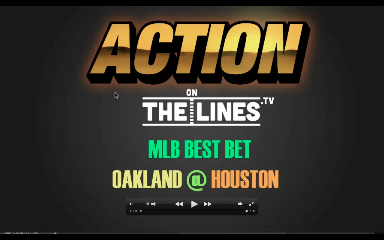 MLB- OAK @ HOU- APR 29