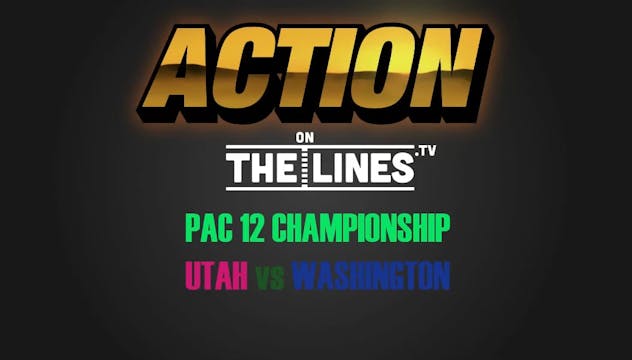 CFB- WSH vs UTAH- NOV 30