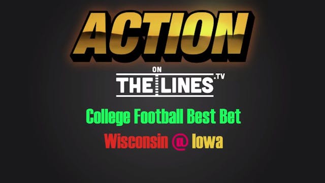 CFB: Wisc vs Iowa- Oct 22