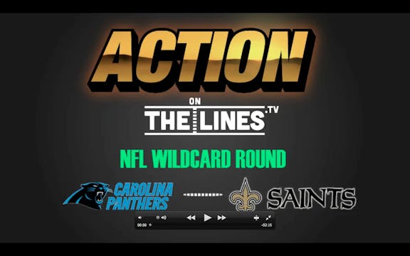 NFL- CAR @ NO- JAN 7