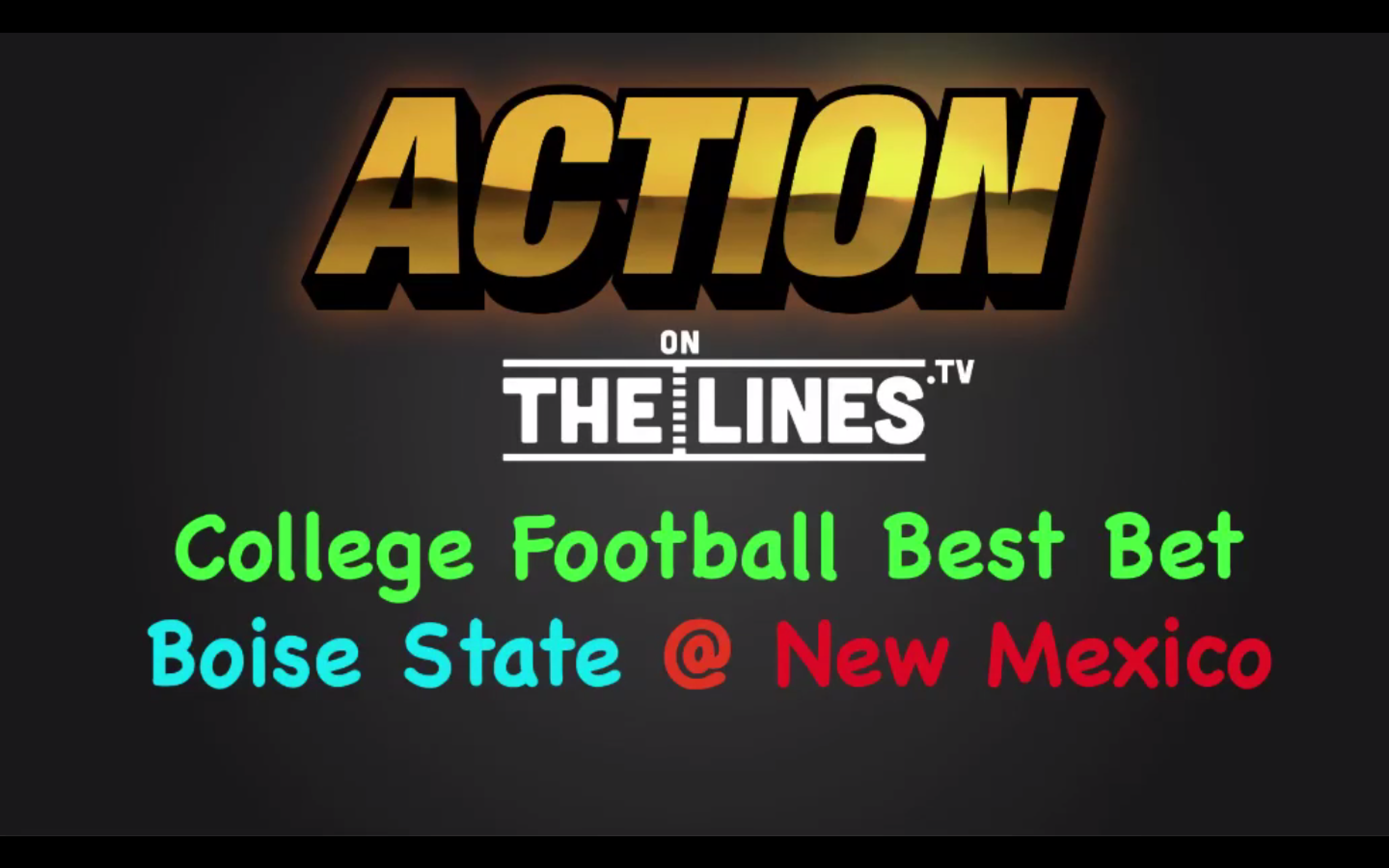 CFB: BSU vs NMU- Oct 7