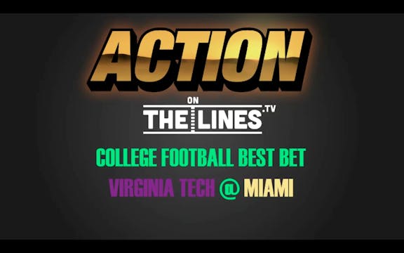 CFB- VT @ MIA- NOV 4